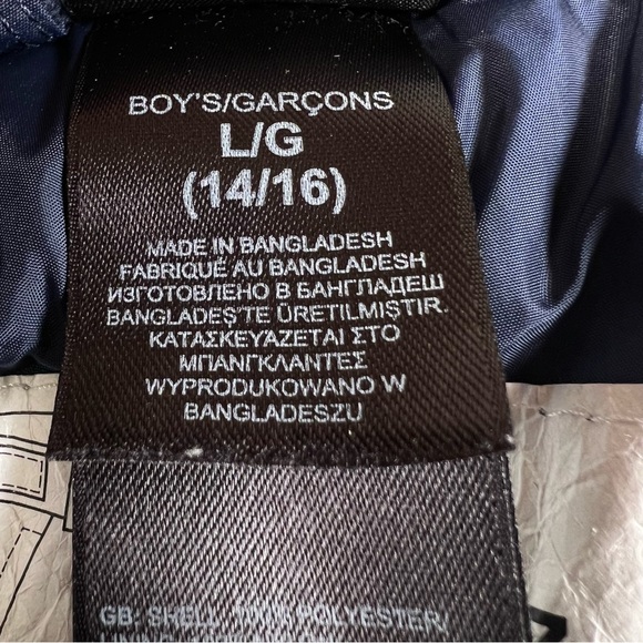 The North Face Youth Snow/Ski Pants Blue Hyvent Grow With Me Youth Large 14/16 - Picture 7 of 10